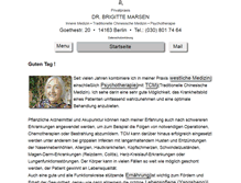 Tablet Screenshot of marsen-berlin.de